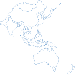 Asia & the Pacific Map