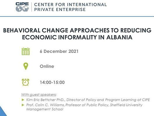 Behavioral Change Approaches to Reducing Economic Informality in ...